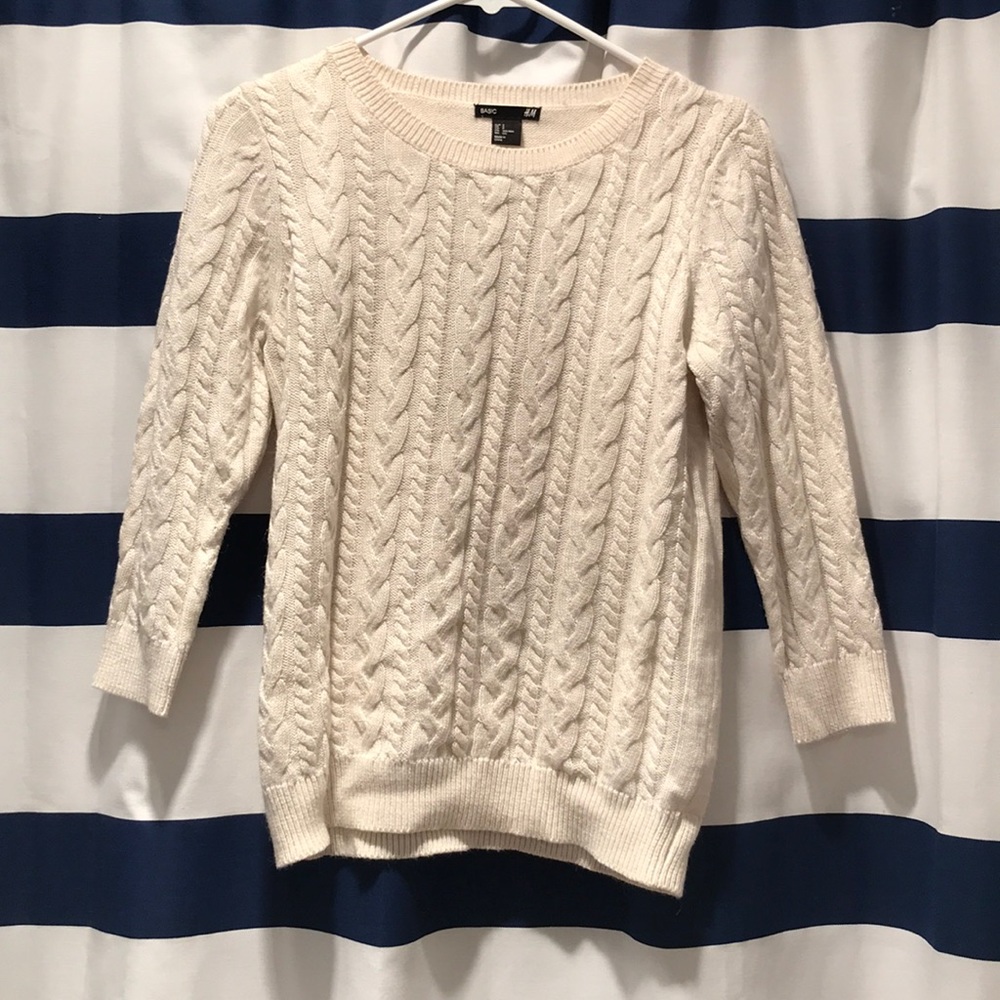 Creamy H&M Sweater